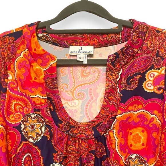 Jude Connally Nancy Dress Paisley - Picture 3 of 7